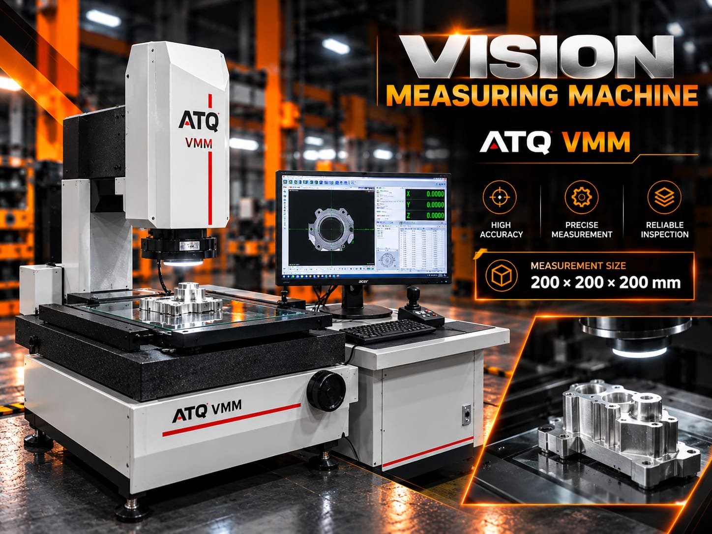 Satya Moulds vision measuring machine