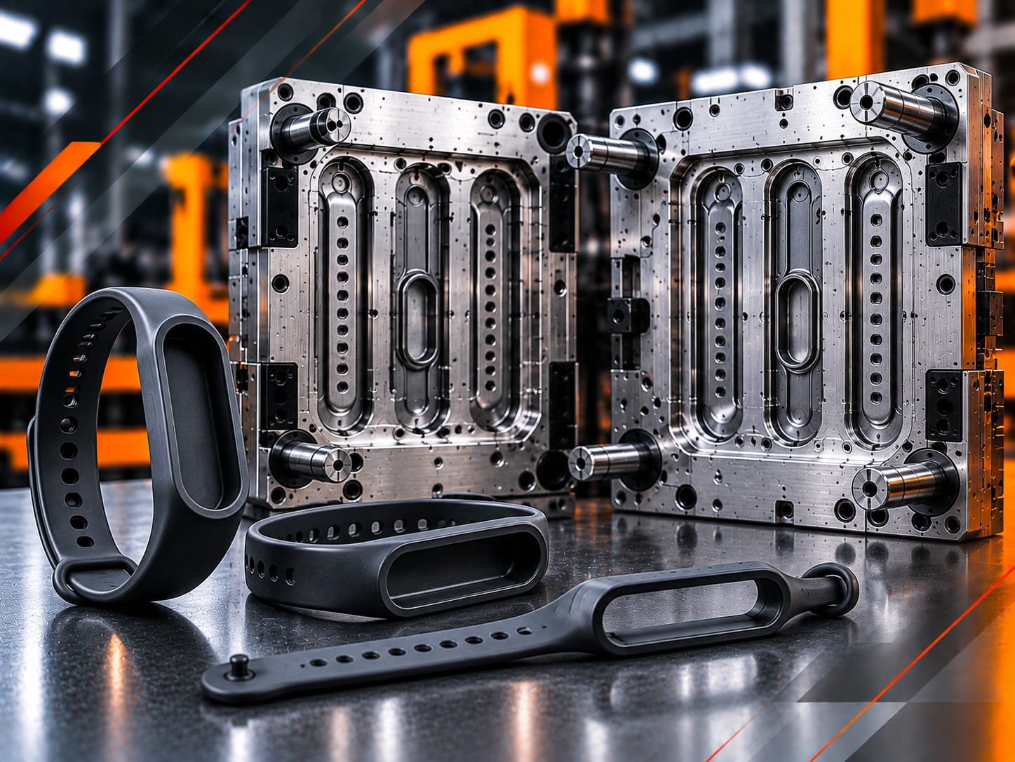 Satya Moulds rubber mould for band battery
